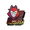 Sticker | G2 Esports (Holo) | MLG Columbus 2016