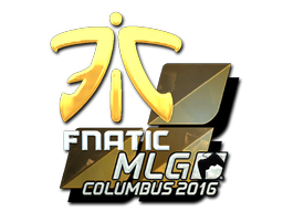 Наклейка | Fnatic (металлическая) | MLG Columbus 2016