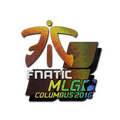 Sticker | Fnatic (Holo) | MLG Columbus 2016
