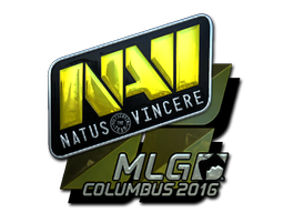 Наклейка | Natus Vincere (металлическая) | Колумбус 2016