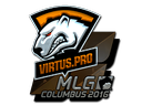 Наліпка | Virtus.Pro (лискуча) | MLG Columbus 2016