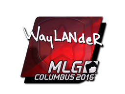 Sticker | wayLander (Foil) | MLG Columbus 2016