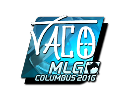 Sticker | TACO (Foil) | MLG Columbus 2016