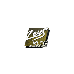 free csgo skin Sticker | Zeus | MLG Columbus 2016