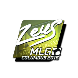 Sticker | Zeus (Foil) | MLG Columbus 2016