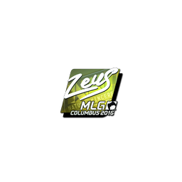 Sticker | Zeus (Foil) | MLG Columbus 2016