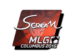 Sticker | ScreaM (Foil) | MLG Columbus 2016