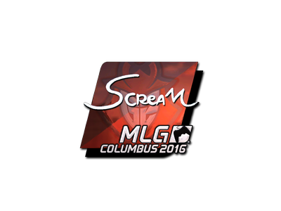 Sticker | ScreaM (Foil) | MLG Columbus 2016