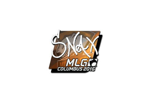 Buy Sticker | Snax (Foil) | MLG Columbus 2016