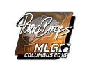 Sticker | pashaBiceps (Foil) | MLG Columbus 2016