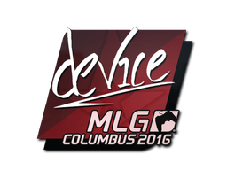 Autocolante | device | MLG Columbus 2016