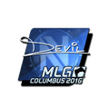 Sticker | DEVIL (Foil) | MLG Columbus 2016