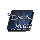 Sticker | DEVIL | MLG Columbus 2016