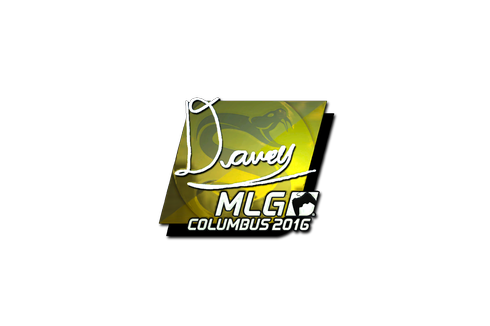 Sticker | DAVEY (Foil) | MLG Columbus 2016 Prices