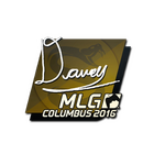 Sticker | DAVEY | MLG Columbus 2016