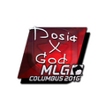 Sticker | Dosia (Foil) | MLG Columbus 2016
