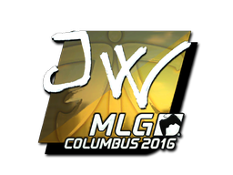 Pegatina | JW (reflectante) | MLG Columbus 2016