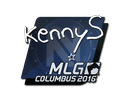 Aufkleber | kennyS | MLG Columbus 2016