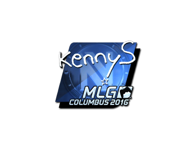 Aufkleber | kennyS (Glanz) | MLG Columbus 2016