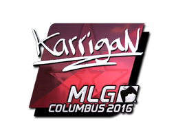 Autocolante | karrigan (Foil) | MLG Columbus 2016