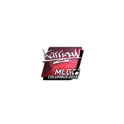 Sticker | karrigan (Foil) | MLG Columbus 2016