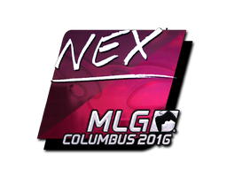 Naklejka | nex (foliowana) | MLG Columbus 2016
