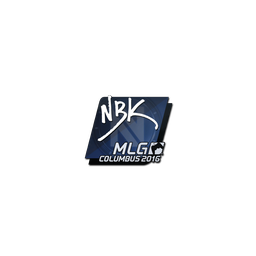 free csgo skin Sticker | NBK- | MLG Columbus 2016