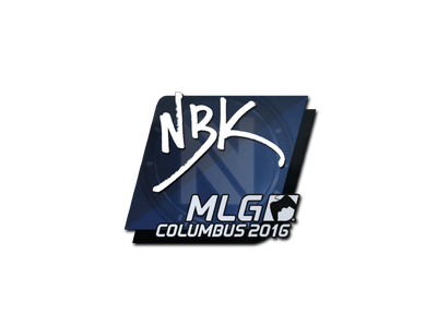 Naklejka | NBK- | MLG Columbus 2016