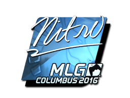 Sticker | nitr0 (Foil) | MLG Columbus 2016