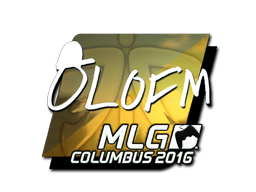 Sticker | olofmeister (Foil) | MLG Columbus 2016