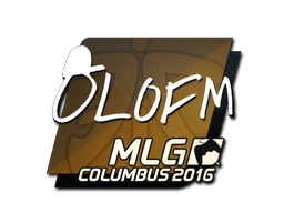 Sticker | olofmeister | MLG Columbus 2016/20fx20