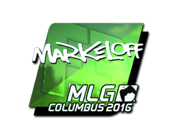 Aufkleber | markeloff (Glanz) | MLG Columbus 2016