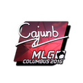 Sticker | cajunb (Foil) | MLG Columbus 2016