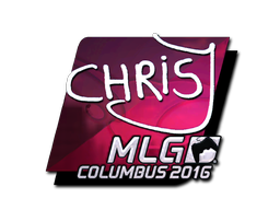 Sticker | chrisJ (Foil) | MLG Columbus 2016