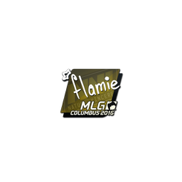 free csgo skin Sticker | flamie | MLG Columbus 2016
