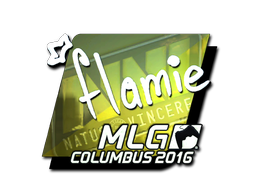 Sticker | flamie (Foil) | MLG Columbus 2016 image