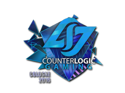 Adesivo | Counter Logic Gaming (Holográfico) | Colônia 2016