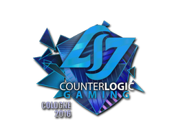 Naklejka | Counter Logic Gaming (hologramowa) | Kolonia 2016