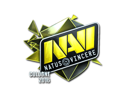 Наклейка | Natus Vincere (металлическая) | Кёльн 2016