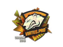 Naklejka | Virtus.Pro (hologramowa) | Kolonia 2016