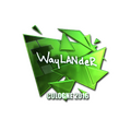 Sticker | wayLander (Foil) | Cologne 2016