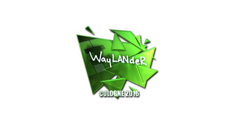 Sticker | wayLander (Foil) | Cologne 2016