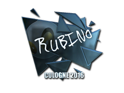 Sticker | RUBINO (Foil) | Cologne 2016