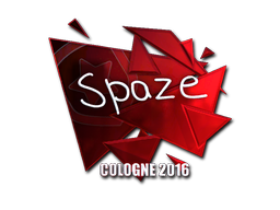 Sticker | spaze (Foil) | Cologne 2016