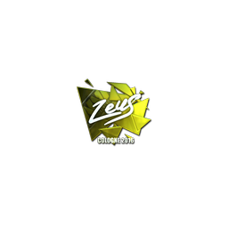 free cs2 skins Sticker | Zeus (Foil) | Cologne 2016