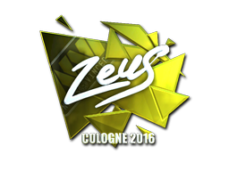 Sticker | Zeus (Foil) | Cologne 2016