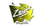 Sticker | Zeus (Foil) | Cologne 2016