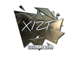 Sticker | Xizt (Foil) | Cologne 2016