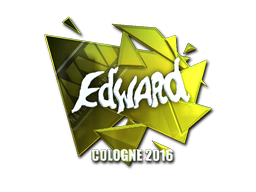 Autocolante | Edward (Foil) | Cologne 2016