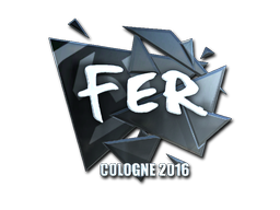 Sticker | fer (Foil) | Cologne 2016